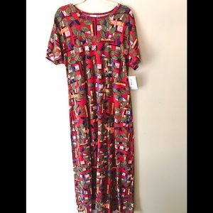 XL LuLaRoe Maria Dress! NWT ♥️